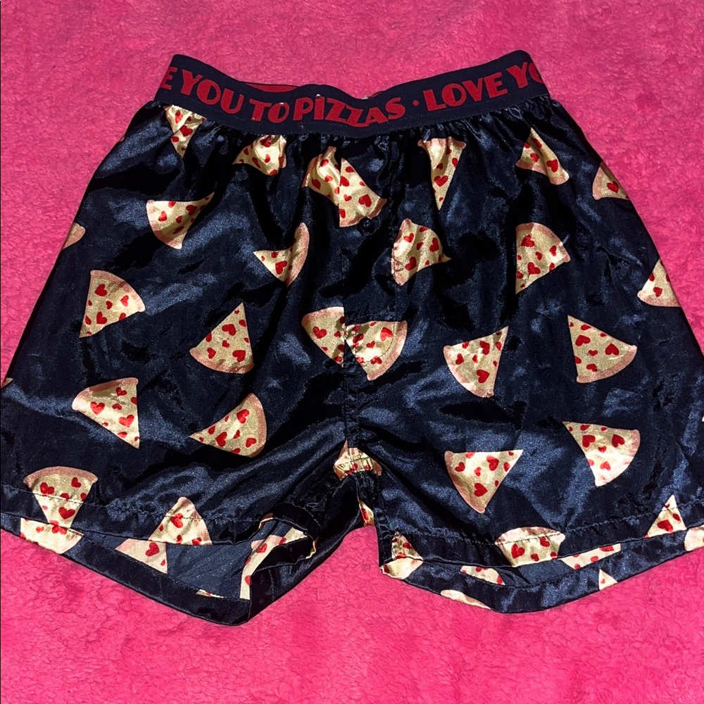 Pizza Print Boxers